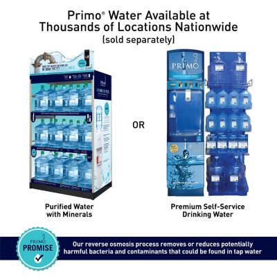 Primo 601087 Deluxe Top Load Bottled Water Dispenser, Black