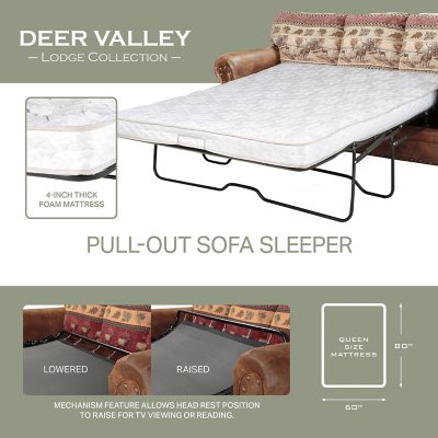 Deer Valley Sleeper Sofa - Sam's Club