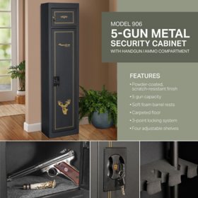 5 Gun Metal Cabinet Sam S Club