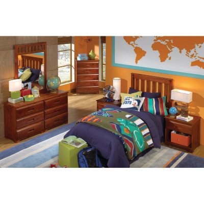 5 Piece Bedroom Set Twin And Full Various Colors