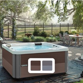 Lifesmart Acacia 5-Person 40-Jet Acrylic Spa with Lounge Seating, Choose Color