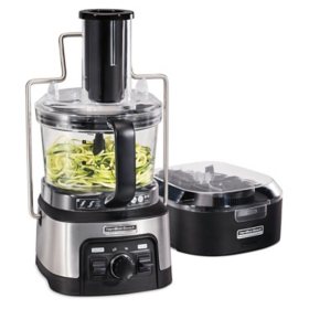 Hamilton Beach Professional 12-Cup Spiralizing Stack & Snap Food Processor