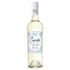 Cupcake LightHearted Pinot Grigio White Wine 750 ml