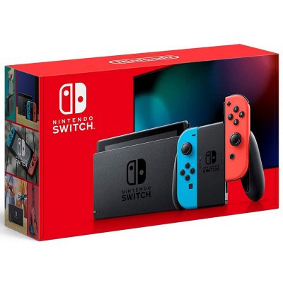 Nintendo Switch All In One Bundle With Carrying Case 12 Month Gaming Membership And 128gb Memory Card Choose A Color Sam S Club