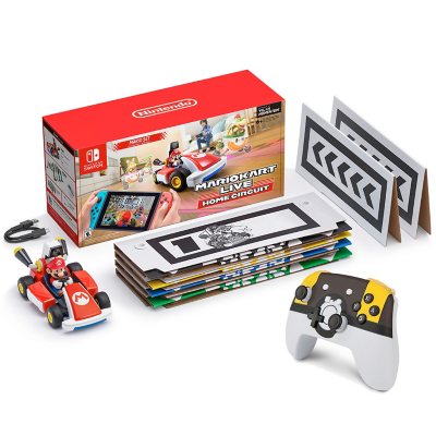 Mario Kart Live: Home Circuit Mario Set, Plus Power A Wireless Controller - Sam's  Club