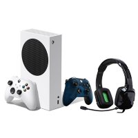Xbox Series S Bundle with Midnight Forces Blue Controller and Tritton Headset