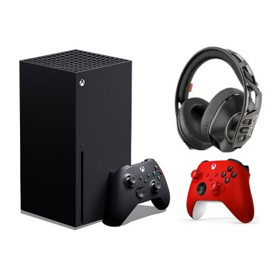 Xbox Series X with Rig 700HX Wireless Headset and Microsoft Pulse Red  Wireless Controller - Sam's Club