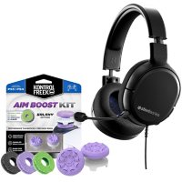 SteelSeries Arctis 1 + Aimboost Kit for Playstation 5