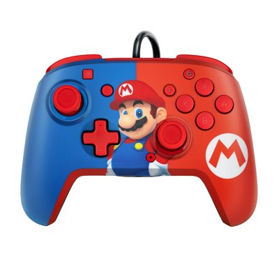 2023 Newest Nintendo Switch OLED Model Neon Red & Blue Joy-Cons Console,  32GB Internal Storage, Bundle with Mario Party Superstars Standard Edition  