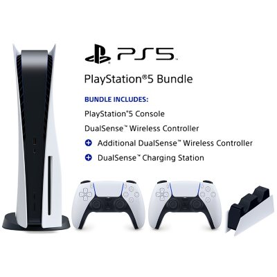 Sony PlayStation 5 Console + Wireless DualSense Controller + DualSense  Charging Station - Sam's Club