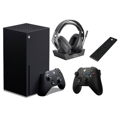 Xbox Series X 1TB w/Microsoft Carbon Black Wireless Controller and 