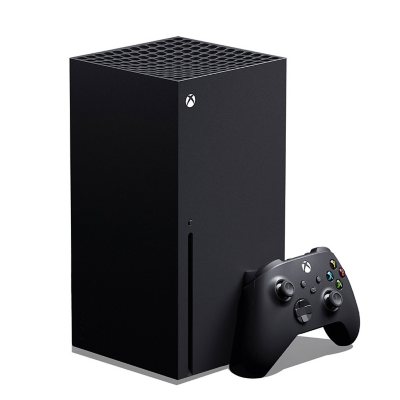Xbox Series X 1TB w/Microsoft Carbon Black Wireless Controller and Xbox Series X 1TB w/Microsoft Carbon Black Wireless Controller and