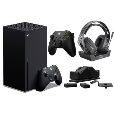 Xbox Series X - 1TB - Microsoft Carbon Black Wireless Controller