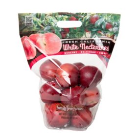 White Nectarines, 4 lbs.