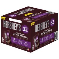 Hersheys a2 Milk Aseptic 2% Reduced Fat Chocolate Milk (8 fl. oz., 12 pk.)
