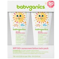 Babyganics SPF 50+ Sunscreen Lotion (8 fl. oz., 2 pk.)