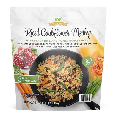 The Perfect Bite Riced Cauliflower Medley with Black Rice and
