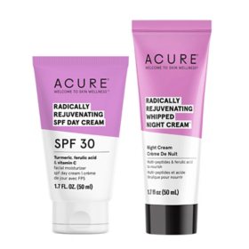 ACURE Radically Rejuvenating Set-Night Cream & SPF-30 Day Cream 1.7 fl. oz., 2 pk.