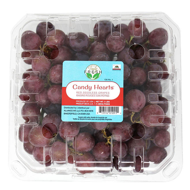 Candy Heart Grapes 3 lbs.