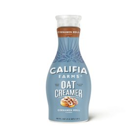 Califia Farms Cinnamon Roll Oat Milk Coffee Creamer (48 fl. oz.)