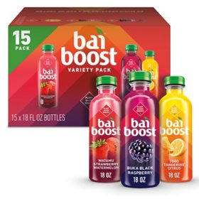 Bai Boost Variety Pack (18 fl. oz., 15 pk.)