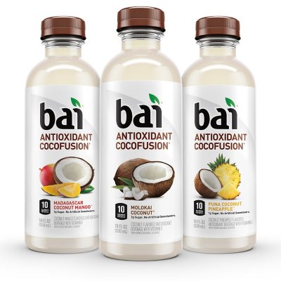 Bai Antioxidant Cocofusions Variety Pack 18 Fl Oz 15 Pk Sam S Club