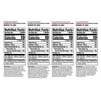 Bai WonderWater Flavored Water Variety Pack 18 fl. oz., 15