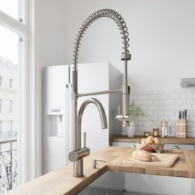 Vigo Stainless Steel Pull Down Spray Kitchen Faucet Sam S Club