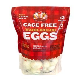 Great Day Farms Cage-Free Hard Boiled Eggs 12 pk.