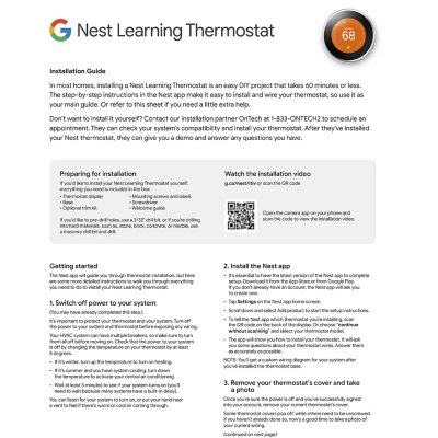 Google Nest Learning Thermostat 3rd Generation (White)