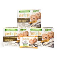 Smart for Life Cookie Diet 7-Day Meal Replacements - Gluten Free Banana Chocolate Chip Granola Squares - 42 ct.