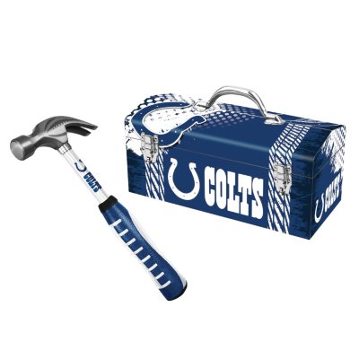 Indianapolis Colts Steel Hammer and Tool Box Combo - Sam's Club