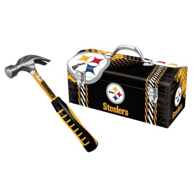 Best Buy: Sainty International Pittsburgh Steelers™ 16 Tool Box and 16-oz  Hammer Kit Black/Yellow KITSTEELERS