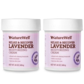 NatureWell Lavender Moisturizing Cream, 16 oz., 2 pk.