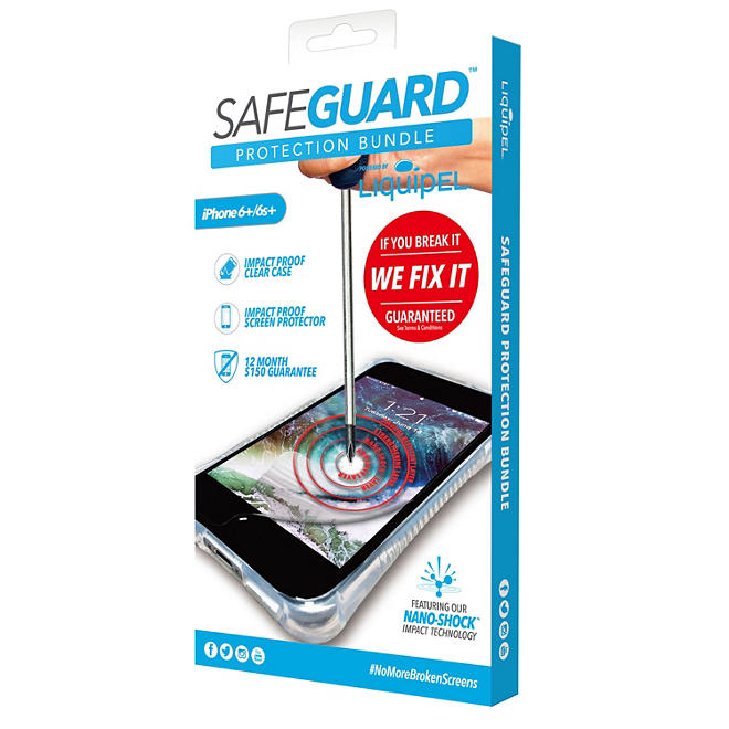 Liquipel Safeguard Protection Bundle for Apple iPhone 6 Plus