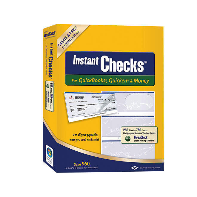 Instant Checks - Form 3000 Business Standard - Blue Prestige - 250 Sheets