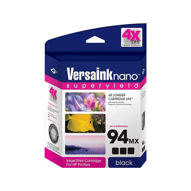 VersaInk Nano™ 4X Life MICR Ink - 94MX Black