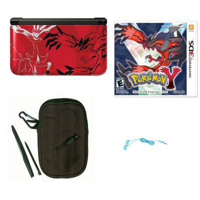 3DS XL Pokemon Edition Red with Pokemon Y - Sam's Club