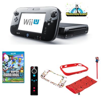 Wii U System 32 GB - Black Nintendo Console on Sale