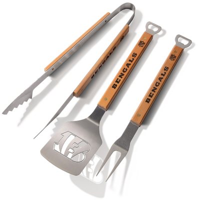 NFL Classic BBQ 3PC Set - Cincinnati Bengals:- Cincinnati Bengals