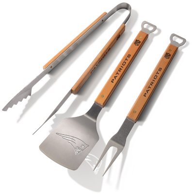 NFL Classic BBQ 3PC Set - New England Patriots:- New England Patriots