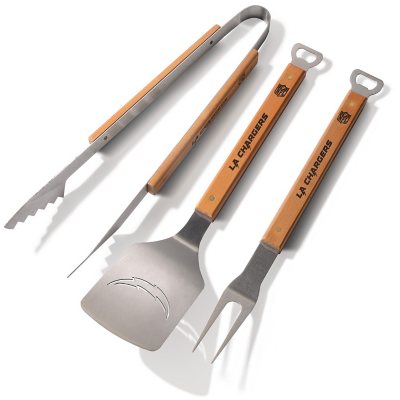 NFL Classic BBQ 3PC Set - Los Angeles Chargers:- Los Angeles Chargers