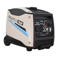Inverter 4500W Generator, Rated 3700W - Electric Start With Remote and Wheel Kit