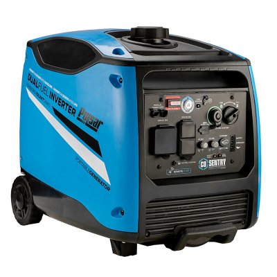 Pulsar Duel-Fuel Inverter Generator Rated 3700w Peak 4500w with CO Alert - Sam's  Club