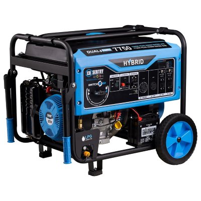 Pulsar Dual-Fuel 7750W Generator Rated 6250W with CO Alert - Sam's Club