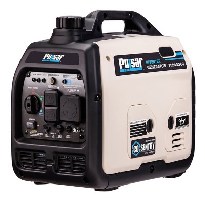 Pulsar 4000W Super Quiet Gasoline Powered Portable Inverter Generator - Sam's  Club