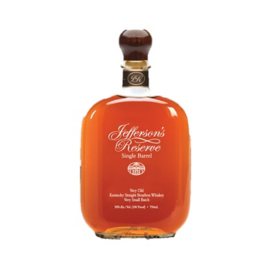 Jefferson's Reserve Single Barrel Bourbon Whiskey, 750 ml
