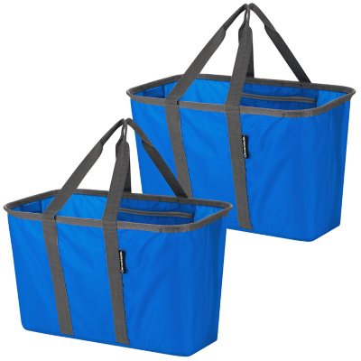 CleverMade Collapsible SnapBaskets, Royal Blue/Cool Gray - 2 pk. - Sam's  Club