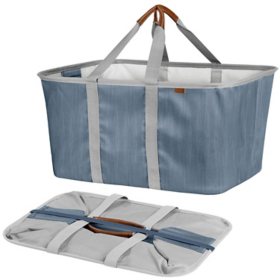 CleverMade Collapsible Laundry Tote, Assorted Colors, 2 pk.