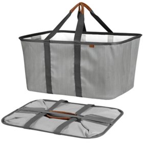 CleverMade Collapsible Laundry Tote, Assorted Colors, 2 pk.